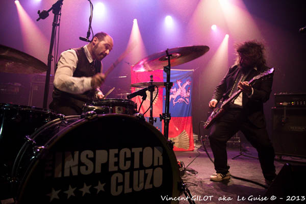 The Inspector Cluzo, le groupe de Rock le plus énergique de la scène française