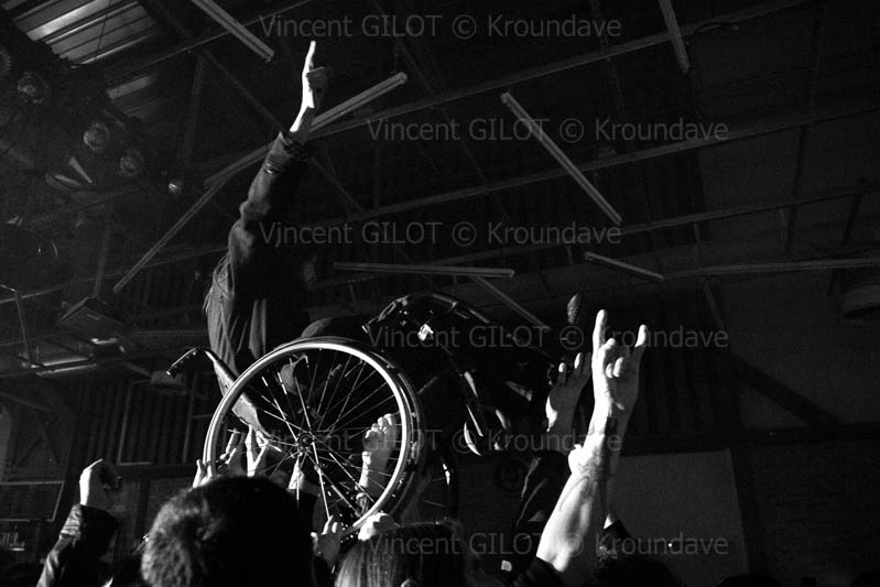 Slam en fauteuil roulant